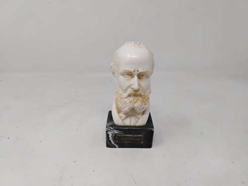 Gounod head bust sculpture - gounod,