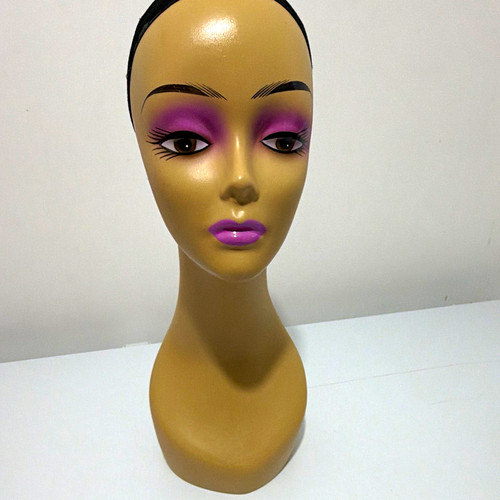 Female wig display mannequin - display,
