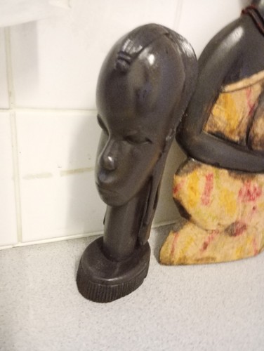 Hand carved wooden african - hand,