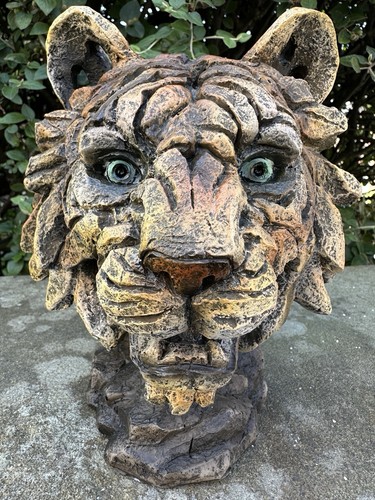 Decorative resin tigers head - ,