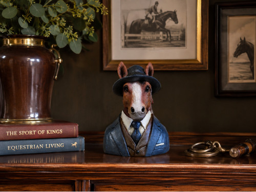 Gentleman horse ornaments - gentleman,