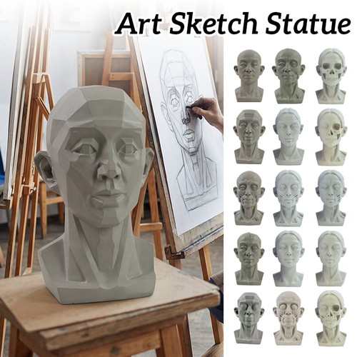 1pc resin head - head, sculptures