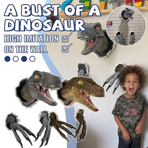 Dinosaur wall hanging - hanging, head