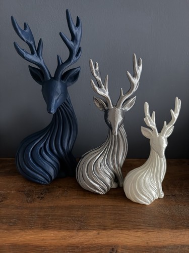 Elegant stag head bust - elegant,