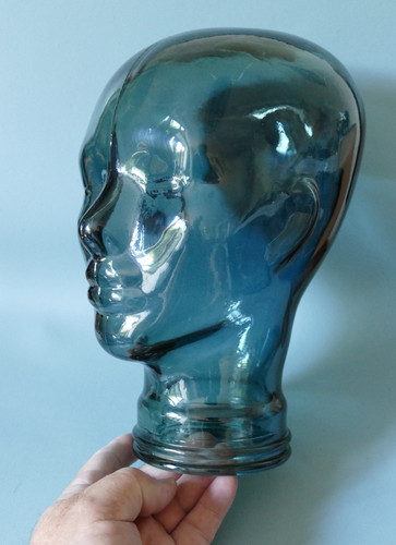 Vintage large green blue - green, /
