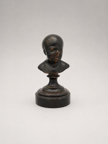 Small antique bronze bust a - small,