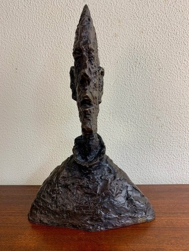 Bronze bust head man diego - man,