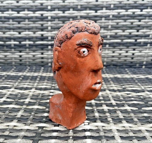 Vintage handmade terracotta - vintage,