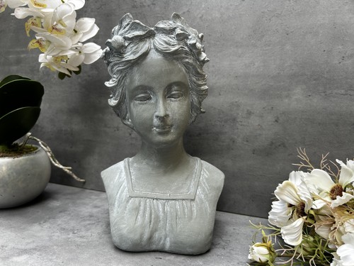 Lady head bust sculpture woman - head,