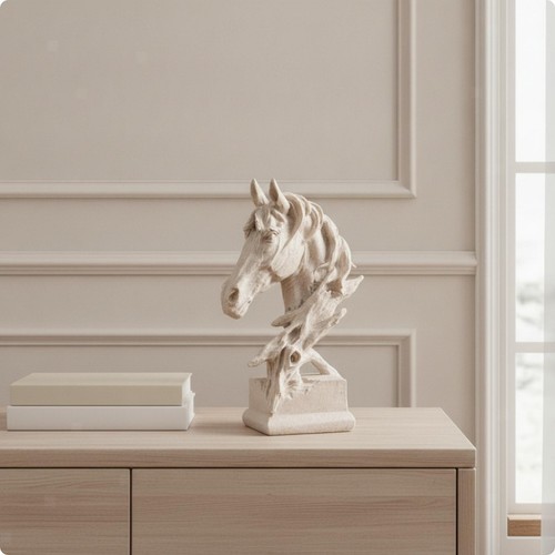 Horse head sculpture - head,