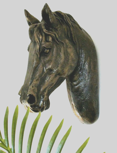 Horse head wall bust indoor - horse,