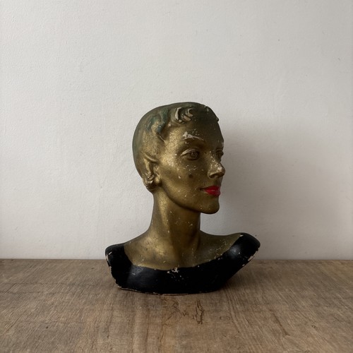 Vintage art deco paper mache - art,