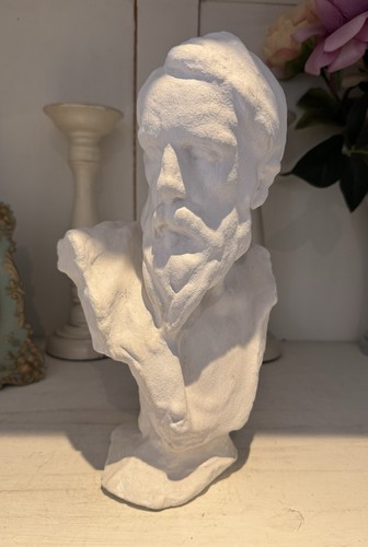 Small plaster bust a - plaster, of