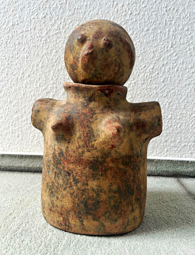 Clay sculpture figurine bust - clay,