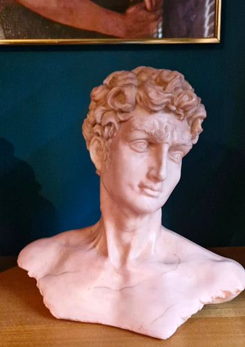 Vintage decoline bust david - bust,