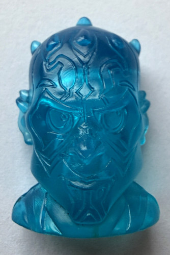 Blue translucent plastic - blue,