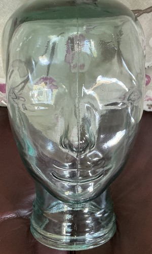 Vintage tinted moulded glass - tinted,