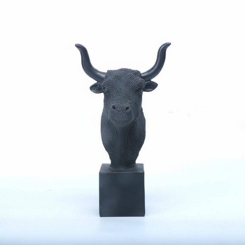 Bull head statue office - head,