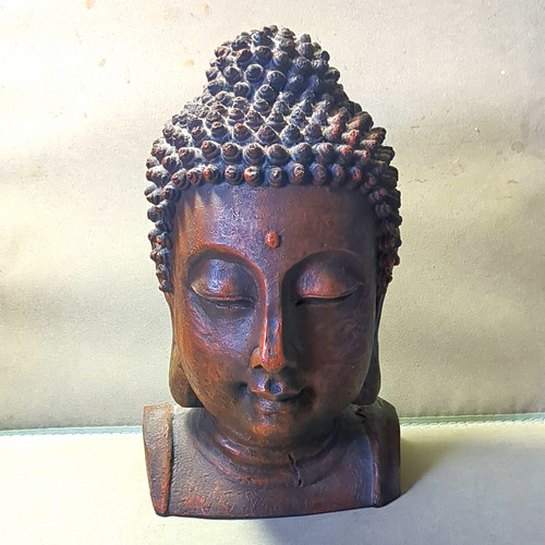 Buddhism buddha head bust - buddha,